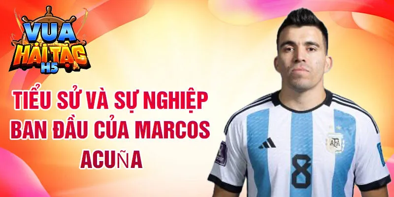 Tiểu sử và sự nghiệp ban đầu của marcos acuña